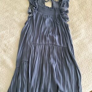 Free People want your love slip Light Blue Dress